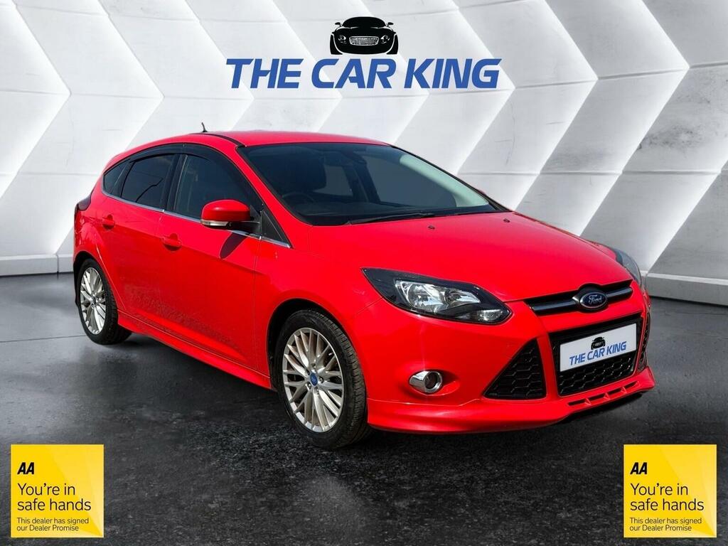 Ford Focus Hatchback 1.0T Ecoboost Zetec S Euro 5 Ss HY14PHA Red
