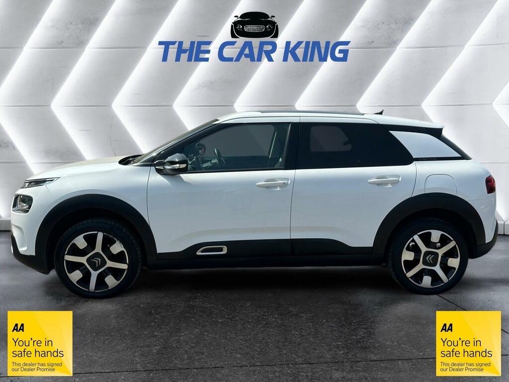 Citroen C4 Cactus Hatchback 1.2 Puretech Gpf Flair Euro 6 Ss FL68HKV White #5