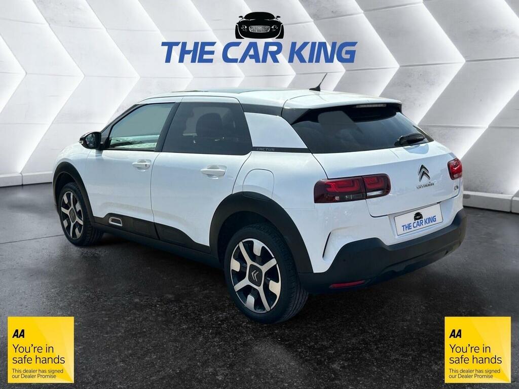 Citroen C4 Cactus Hatchback 1.2 Puretech Gpf Flair Euro 6 Ss FL68HKV White #4