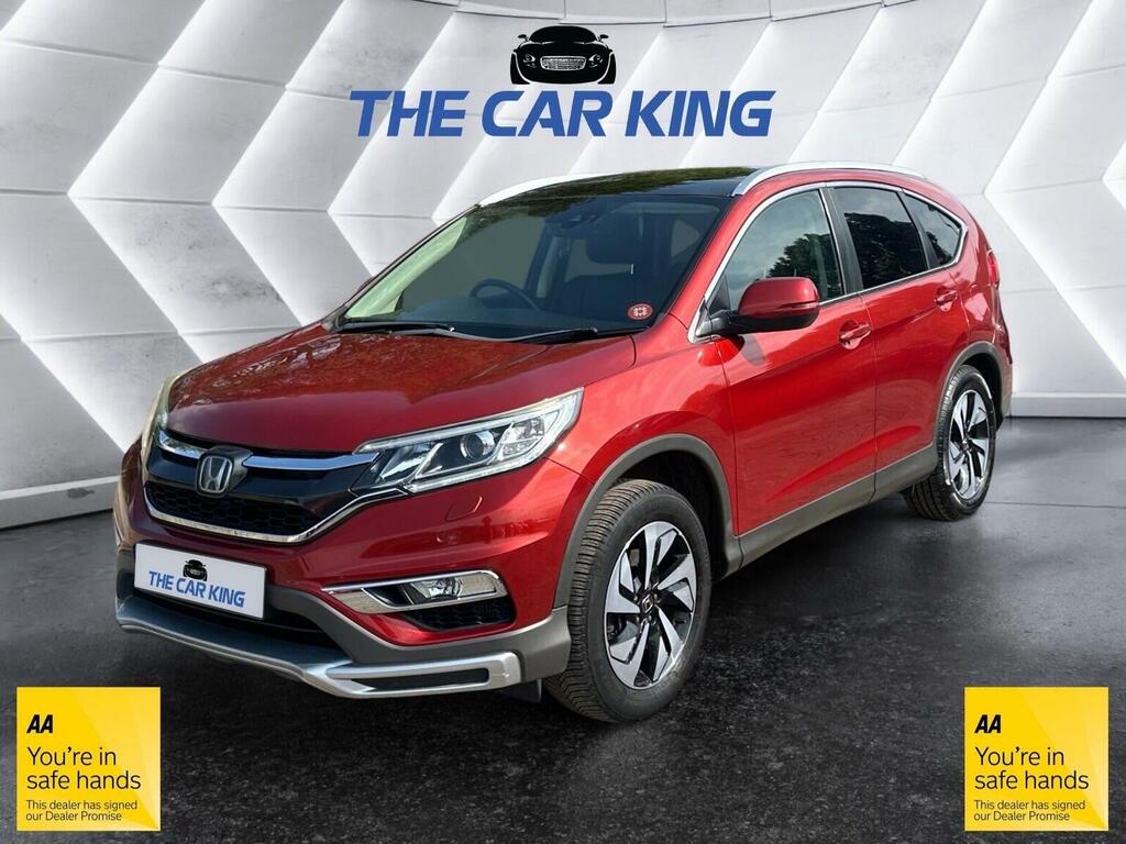 Honda Cr-V Suv 1.6 I-dtec Ex 4Wd Euro 6 Ss 201565 YH65CLX Red #3