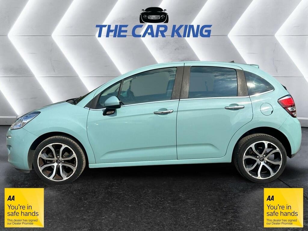Citroen C3 Hatchback 1.2 Puretech Platinum Euro 6 20161 DT16JVZ Blue #5