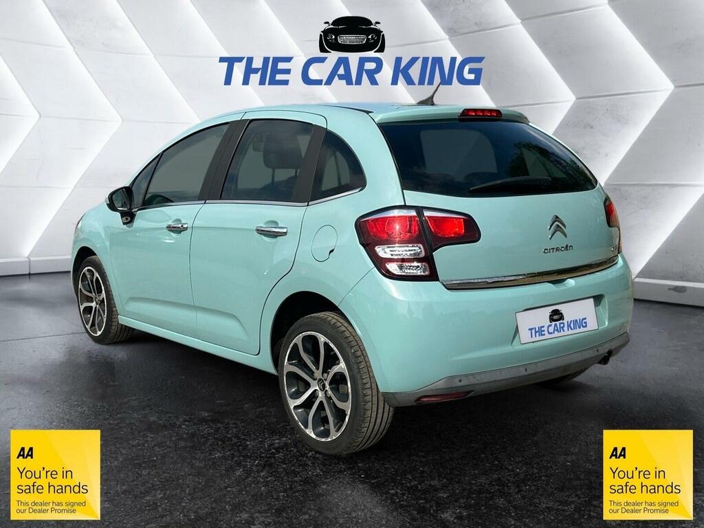 Citroen C3 Hatchback 1.2 Puretech Platinum Euro 6 20161 DT16JVZ Blue #4