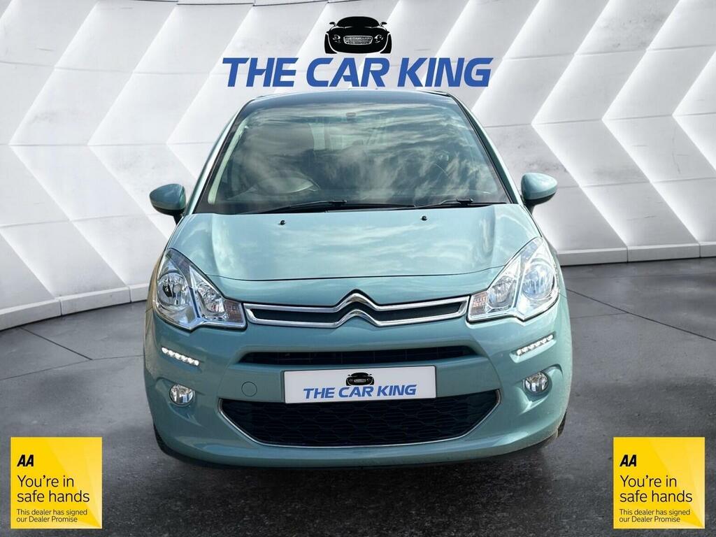 Citroen C3 Hatchback 1.2 Puretech Platinum Euro 6 20161 DT16JVZ Blue #2