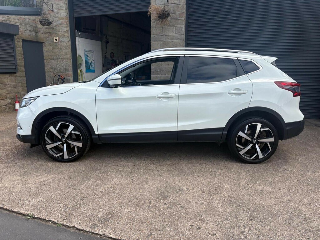 Nissan Qashqai Suv 1.5 Dci Tekna Euro 6 Ss 201767 DV67FLF White #6