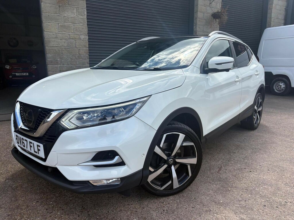 Nissan Qashqai Suv 1.5 Dci Tekna Euro 6 Ss 201767 DV67FLF White