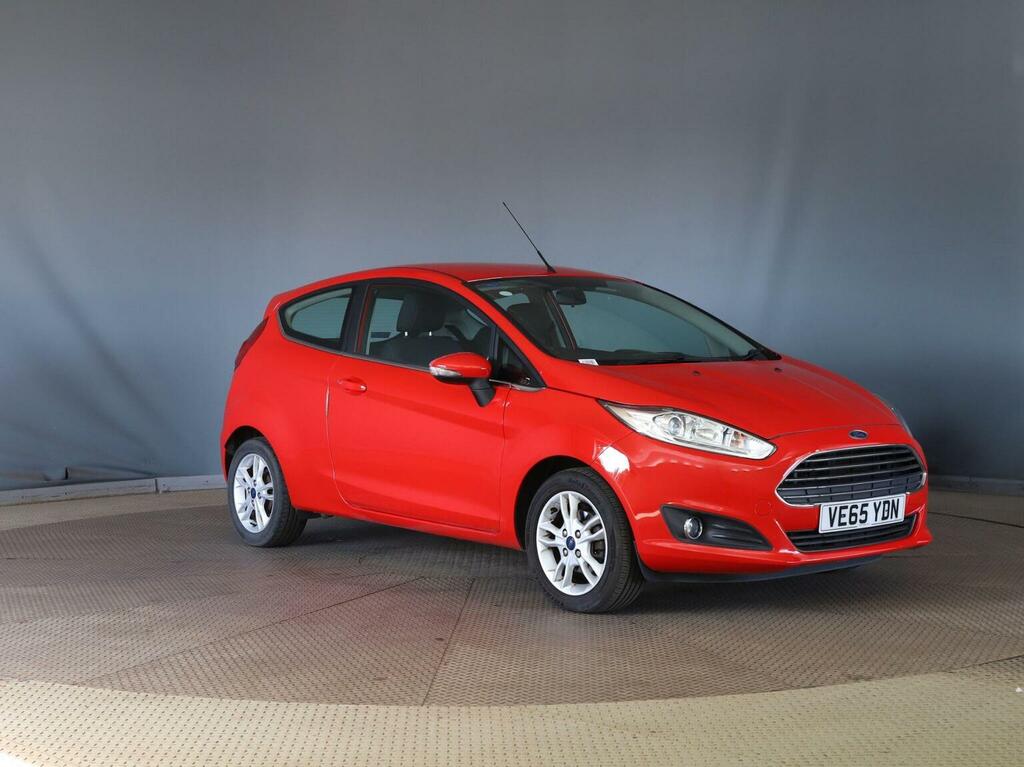 Ford Fiesta Hatchback 1.0T Ecoboost Zetec Euro 6 Ss 20 Red