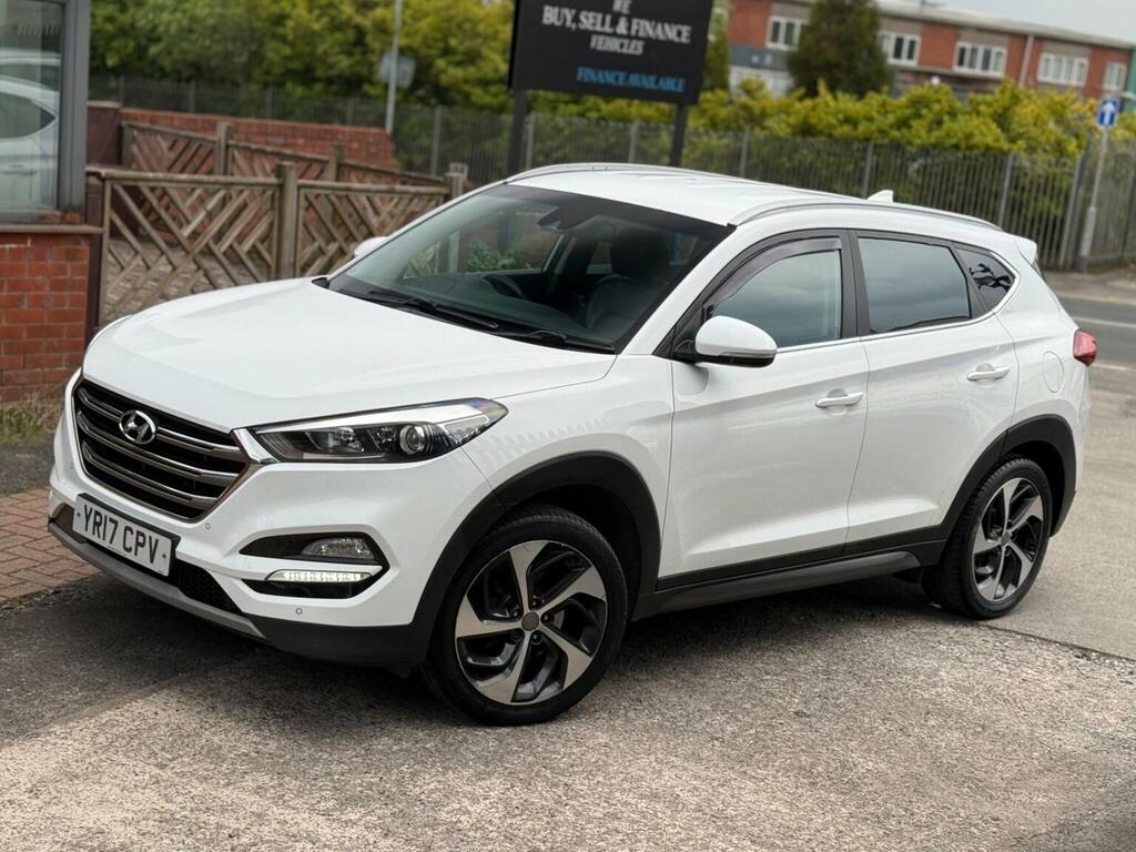 Hyundai Tucson 2.0 Crdi Premium 4Wd Euro 6 White
