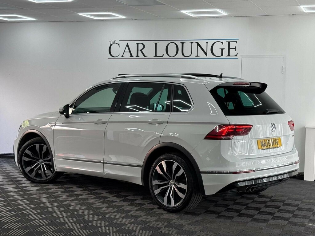 Volkswagen Tiguan 2.0 Tdi R-line Dsg 4Motion Euro 6 Ss NA18NVE White #4