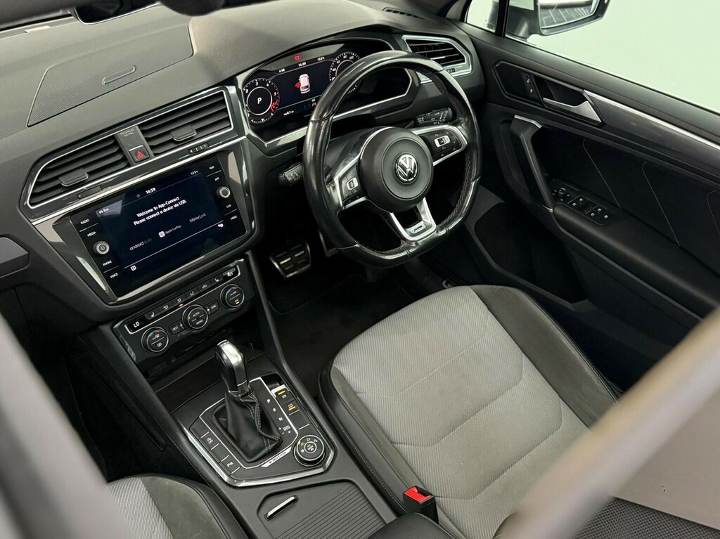 Volkswagen Tiguan 2.0 Tdi R-line Dsg 4Motion Euro 6 Ss NA18NVE White #2