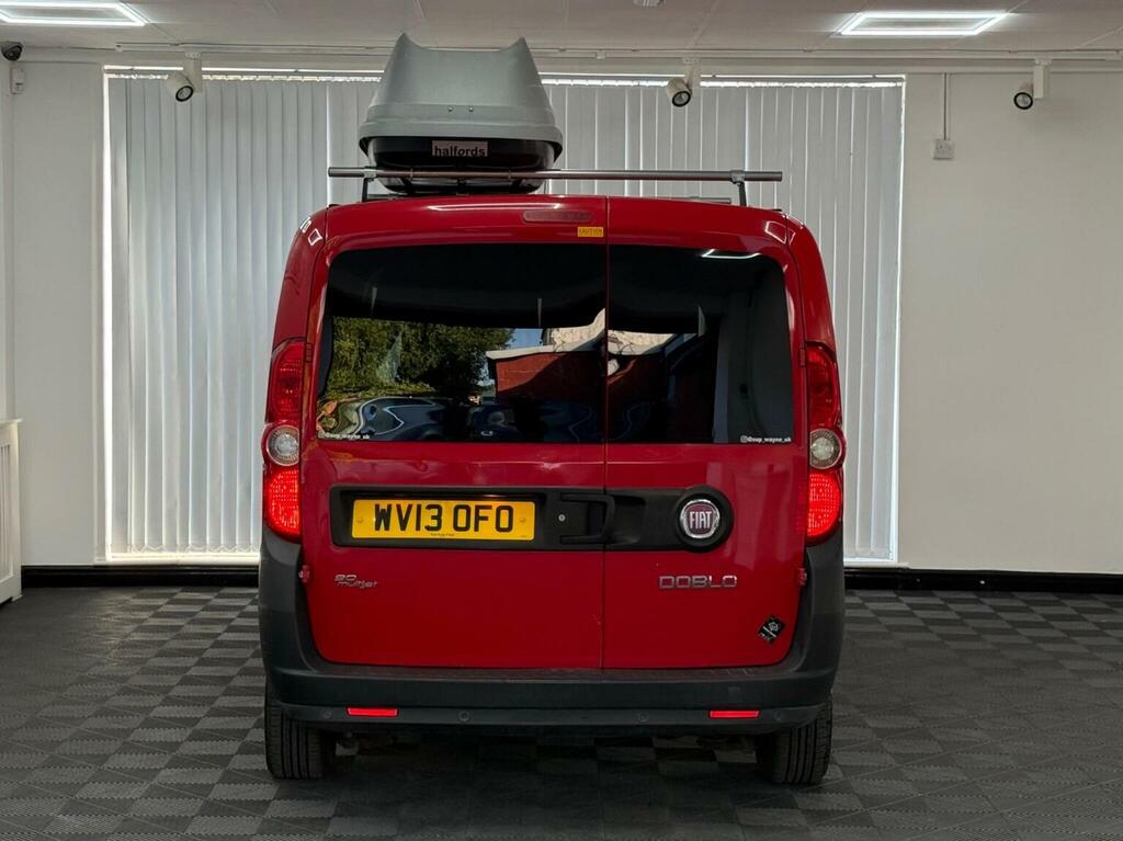 Fiat Doblo 1.3 Jtd Multijetii 16V Maxi L2 H1 Red #5