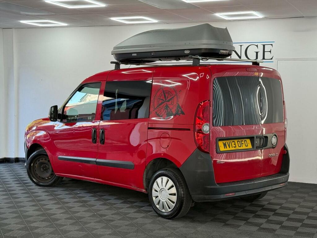 Fiat Doblo 1.3 Jtd Multijetii 16V Maxi L2 H1 Red #3