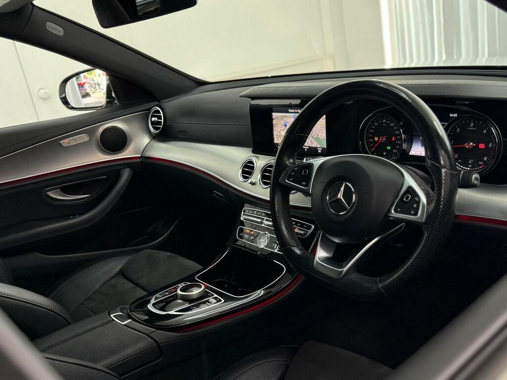 Mercedes-Benz E Class 2.0 E220d Amg Line G-tronic Euro 6 Ss White #2