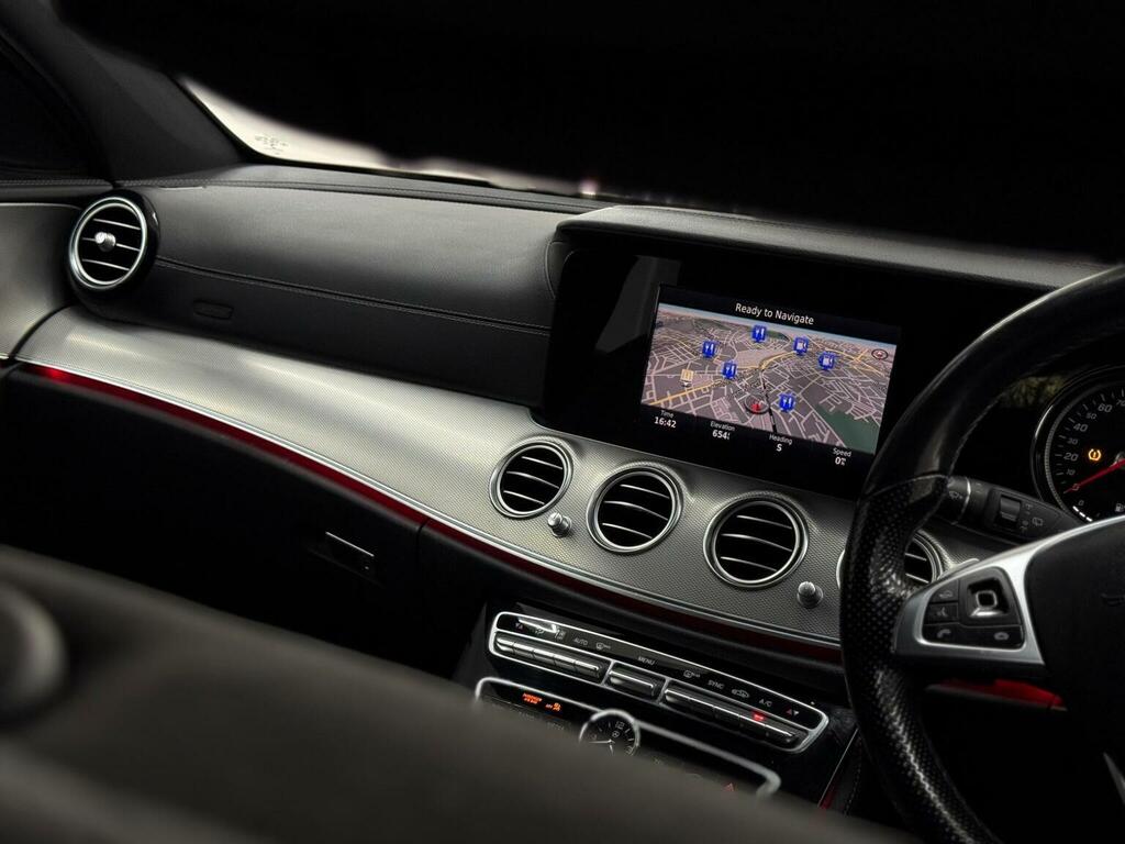 Mercedes-Benz E Class 2.0 E220d Amg Line G-tronic Euro 6 Ss White #3