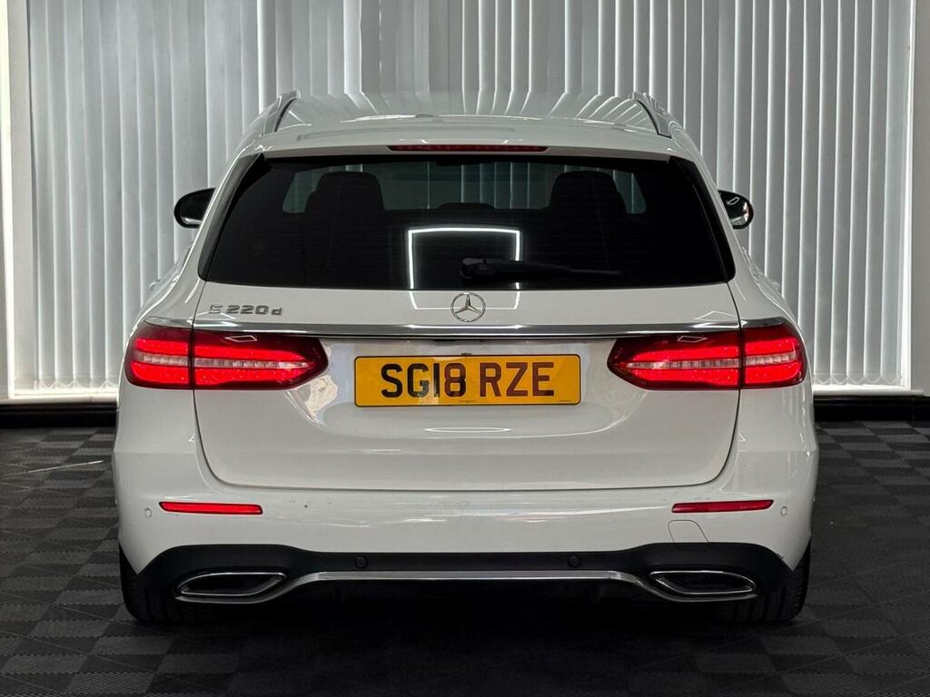 Mercedes-Benz E Class E 220 Amg Line Premium D 4Matic White #9