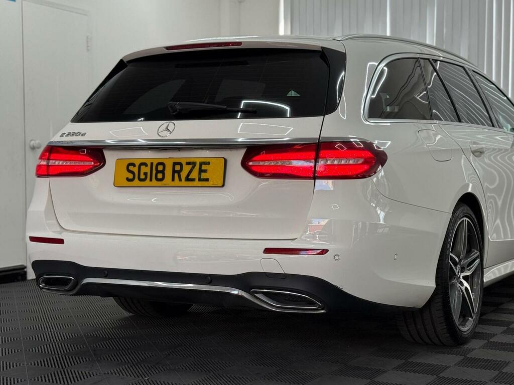 Mercedes-Benz E Class E 220 Amg Line Premium D 4Matic White #11