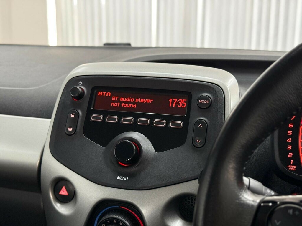 Toyota Aygo Hatchback Red #16