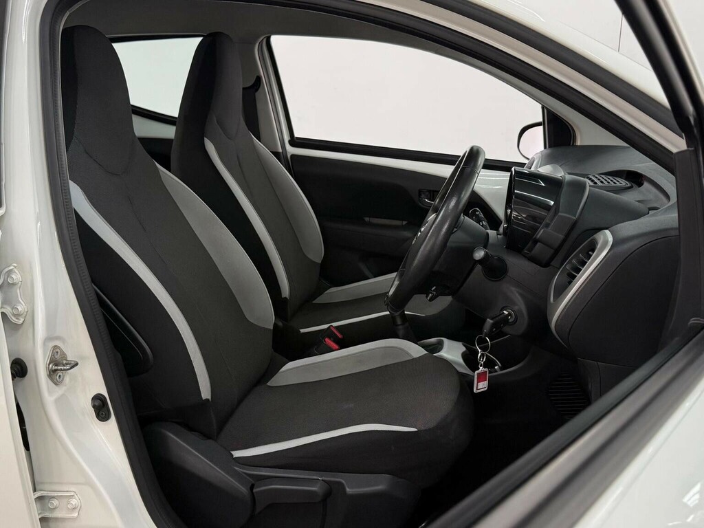 Toyota Aygo Hatchback Red #10