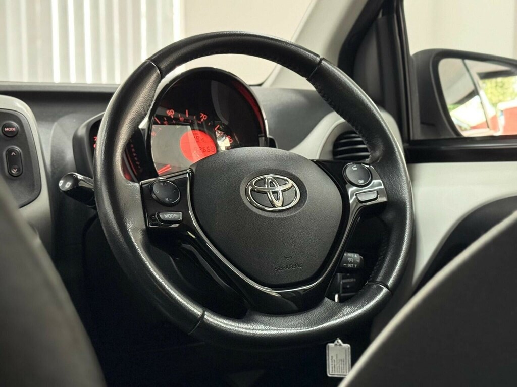Toyota Aygo Hatchback Red #13