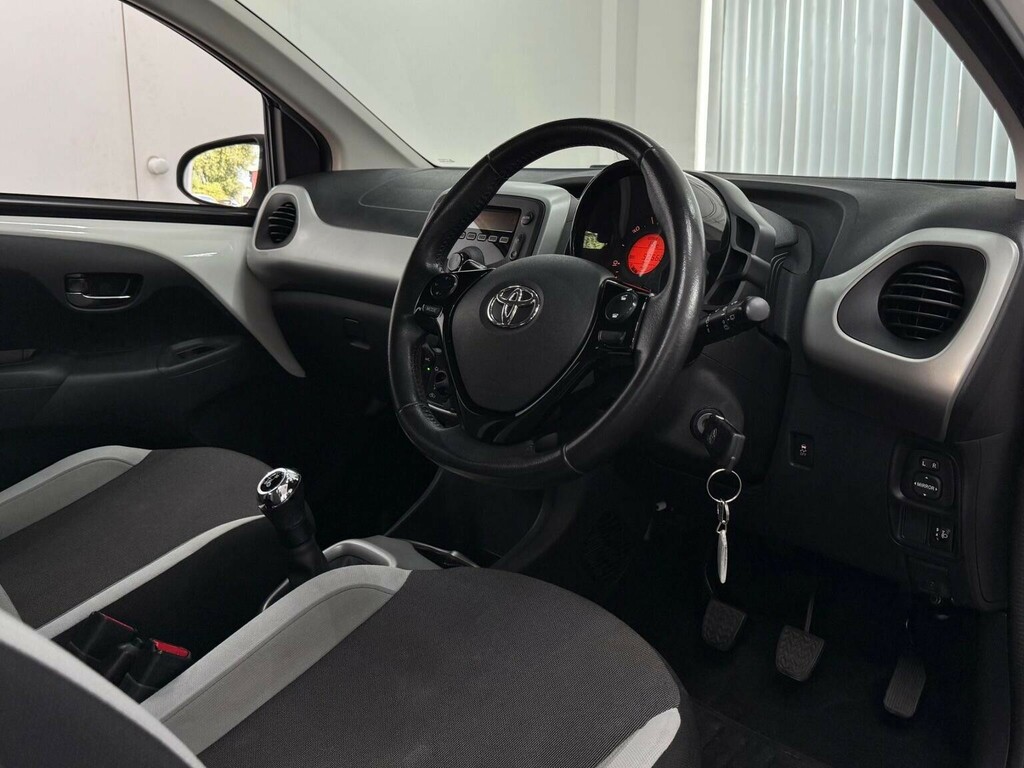 Toyota Aygo Hatchback Red #11