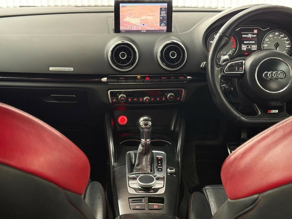 Audi S3 2.0 Tfsi Sportback Quattro Euro 6 Ss Black #20