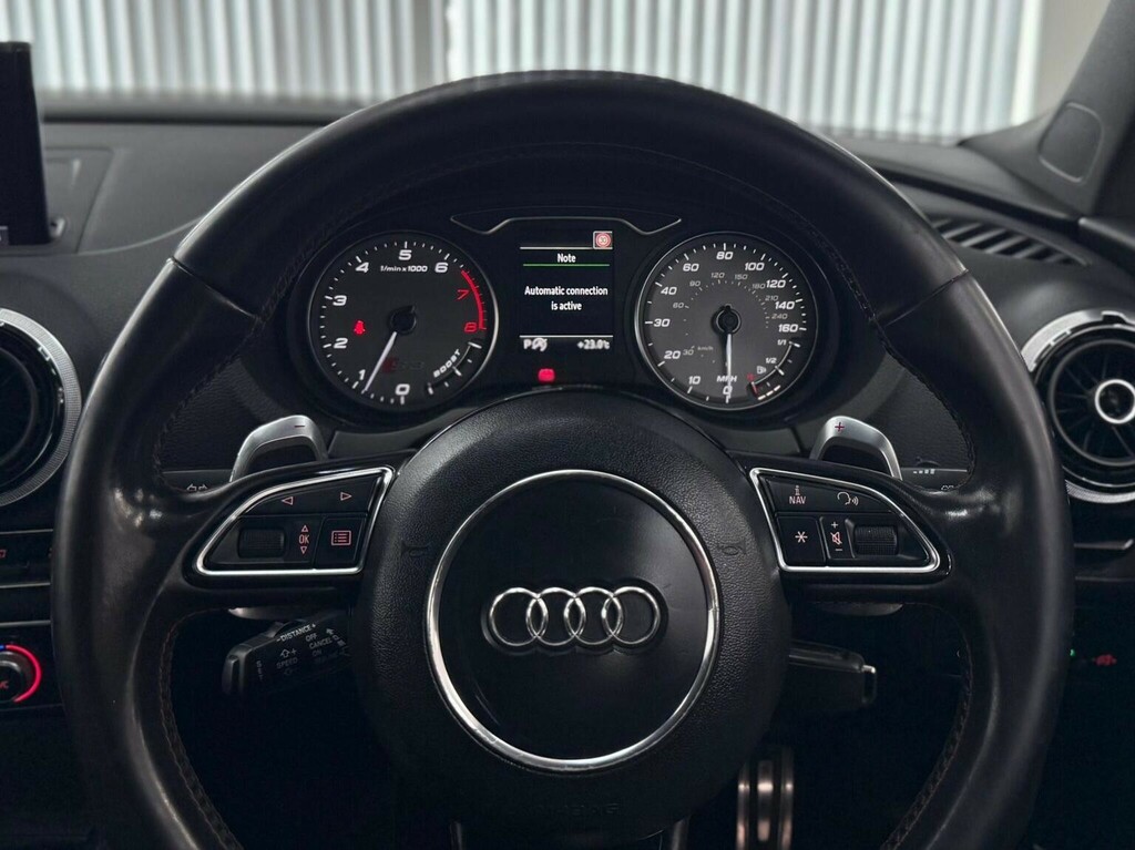 Audi S3 2.0 Tfsi Sportback Quattro Euro 6 Ss Black #17