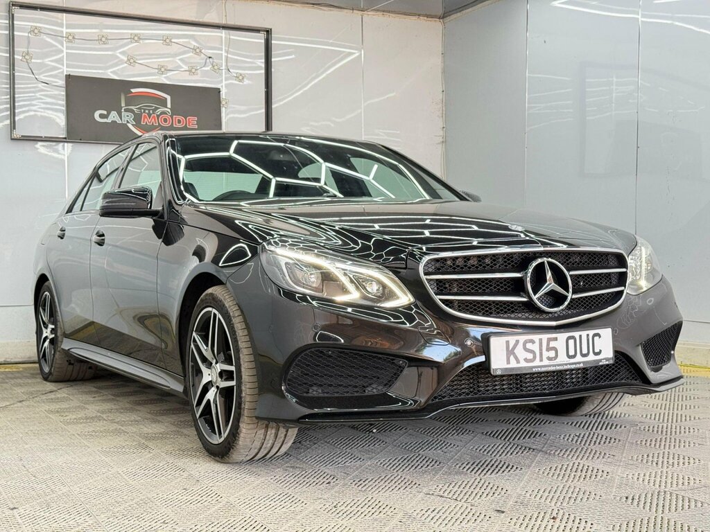 Mercedes-Benz E Class 2.1 E220 Bluetec Amg Night Edition G-tronic Euro KS15OUC Black #3