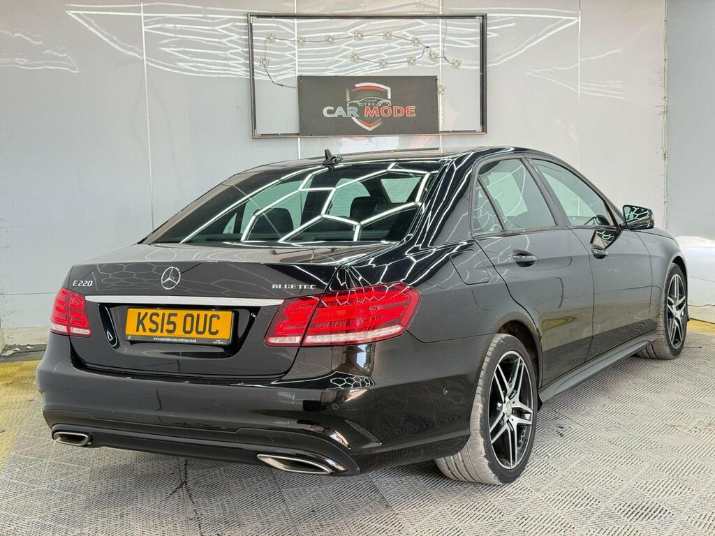 Mercedes-Benz E Class 2.1 E220 Bluetec Amg Night Edition G-tronic Euro KS15OUC Black #6
