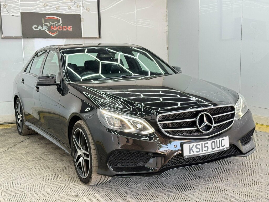 Mercedes-Benz E Class 2.1 E220 Bluetec Amg Night Edition G-tronic Euro KS15OUC Black #2