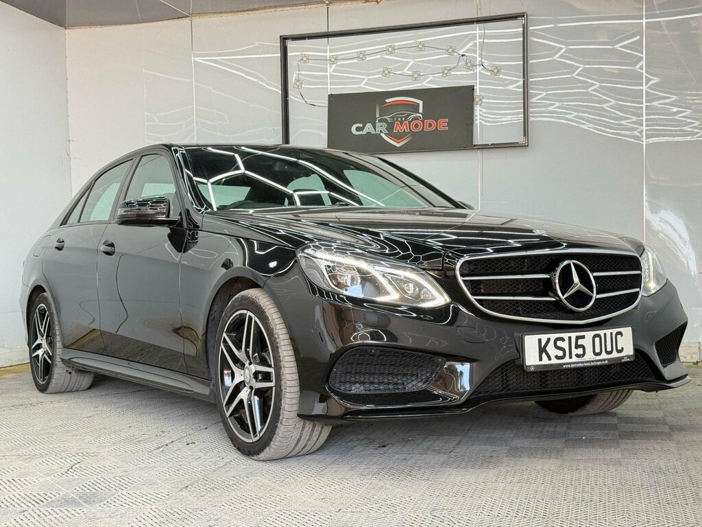 Mercedes-Benz E Class 2.1 E220 Bluetec Amg Night Edition G-tronic Euro KS15OUC Black #4