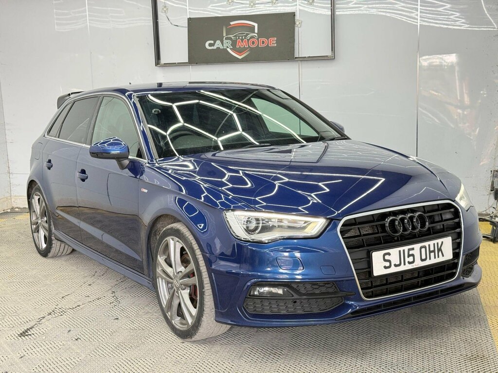 Audi A3 1.4 Tfsi Cod S Line Sportback Euro 6 Ss SJ15OHK Blue