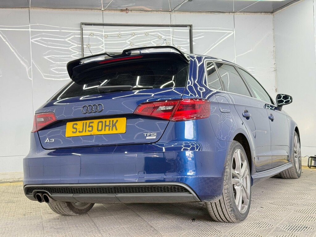 Audi A3 1.4 Tfsi Cod S Line Sportback Euro 6 Ss SJ15OHK Blue #6