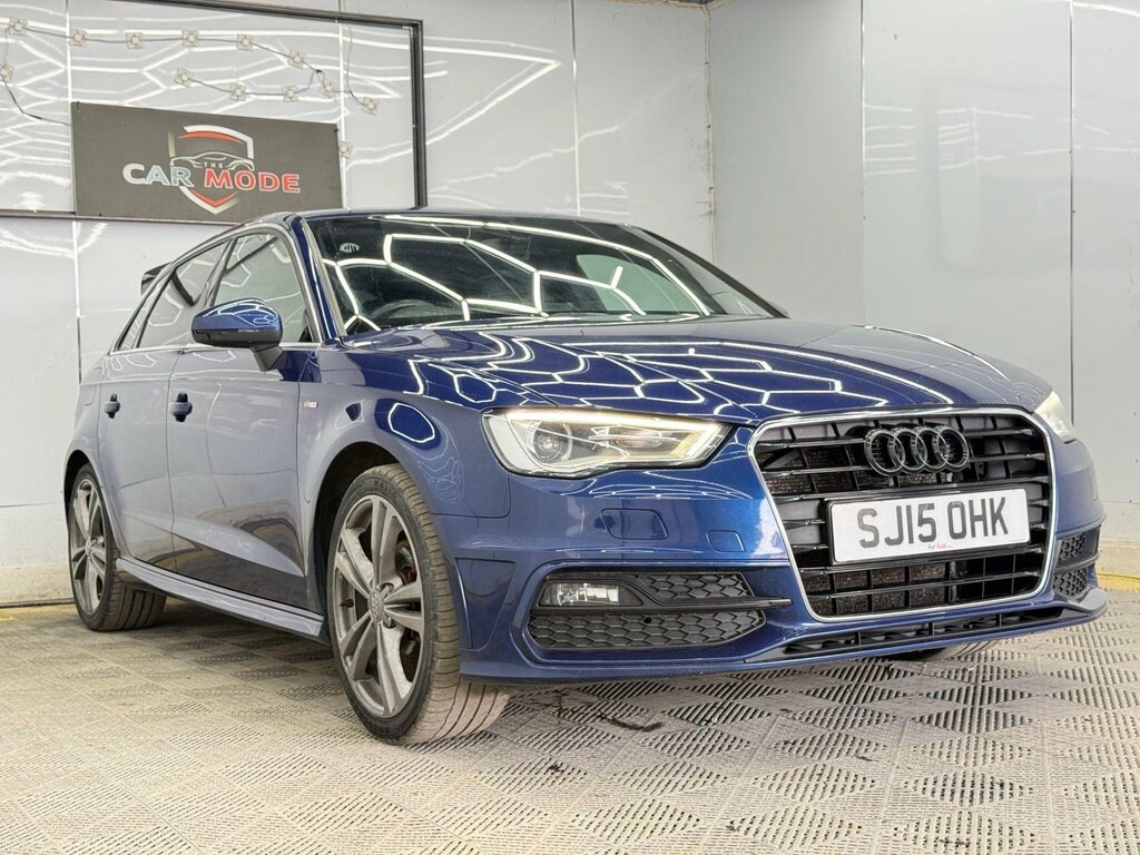 Audi A3 1.4 Tfsi Cod S Line Sportback Euro 6 Ss SJ15OHK Blue #3