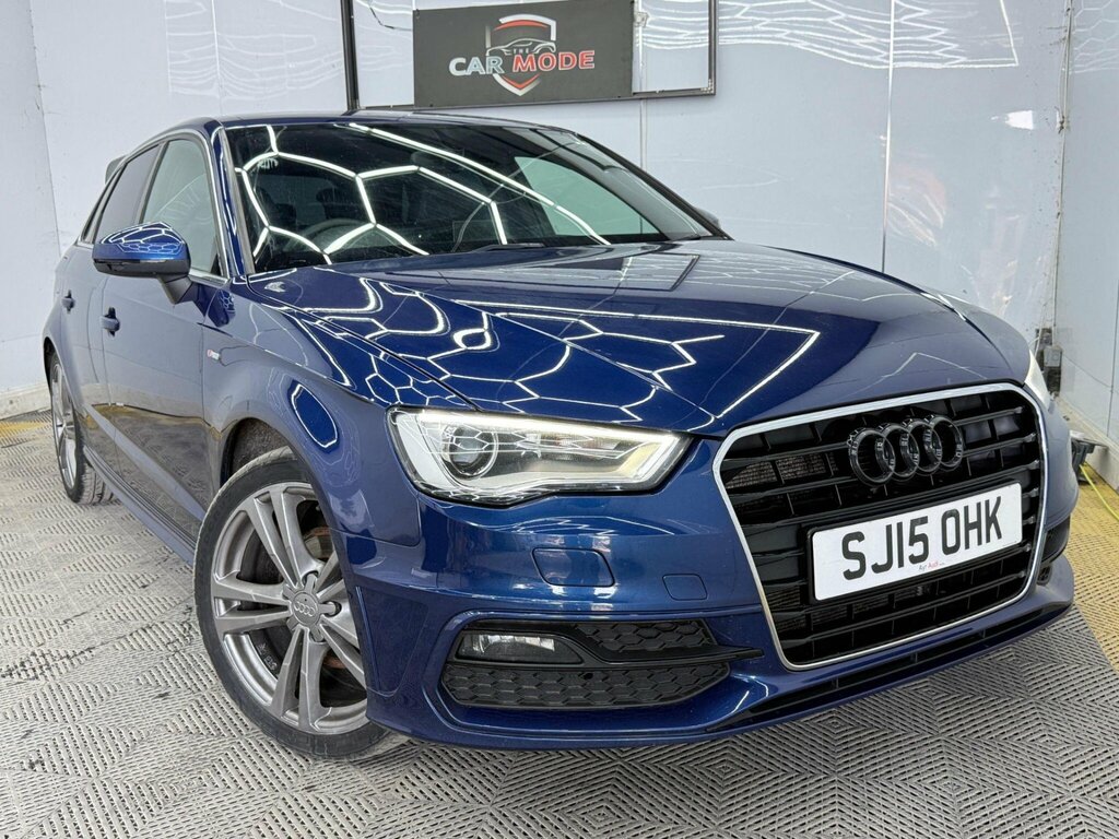 Audi A3 1.4 Tfsi Cod S Line Sportback Euro 6 Ss SJ15OHK Blue #5