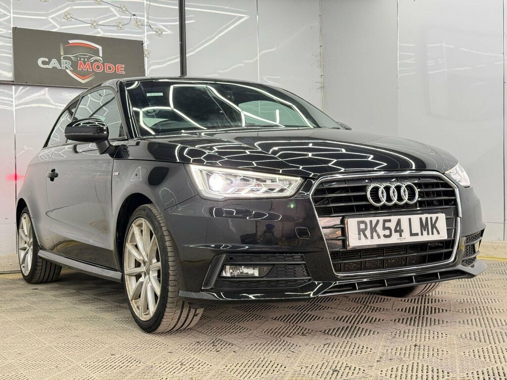 Audi A1 1.4 Tfsi S Line Euro 6 Ss RK54LMK Black #4