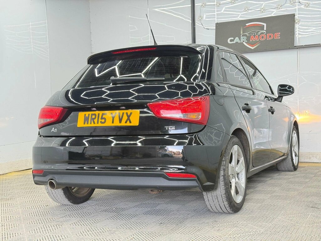 Audi A1 1.6 Tdi Sport Sportback Euro 6 Ss WR15YVX Black #6