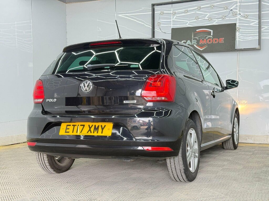 Volkswagen Polo 1.0 Bluemotion Tech Match Edition Euro 6 Ss ET17XMY Black #6
