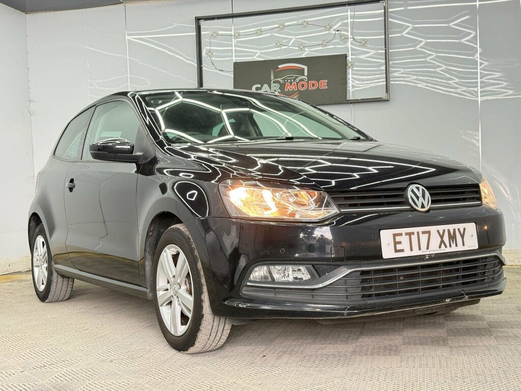 Volkswagen Polo 1.0 Bluemotion Tech Match Edition Euro 6 Ss ET17XMY Black #4