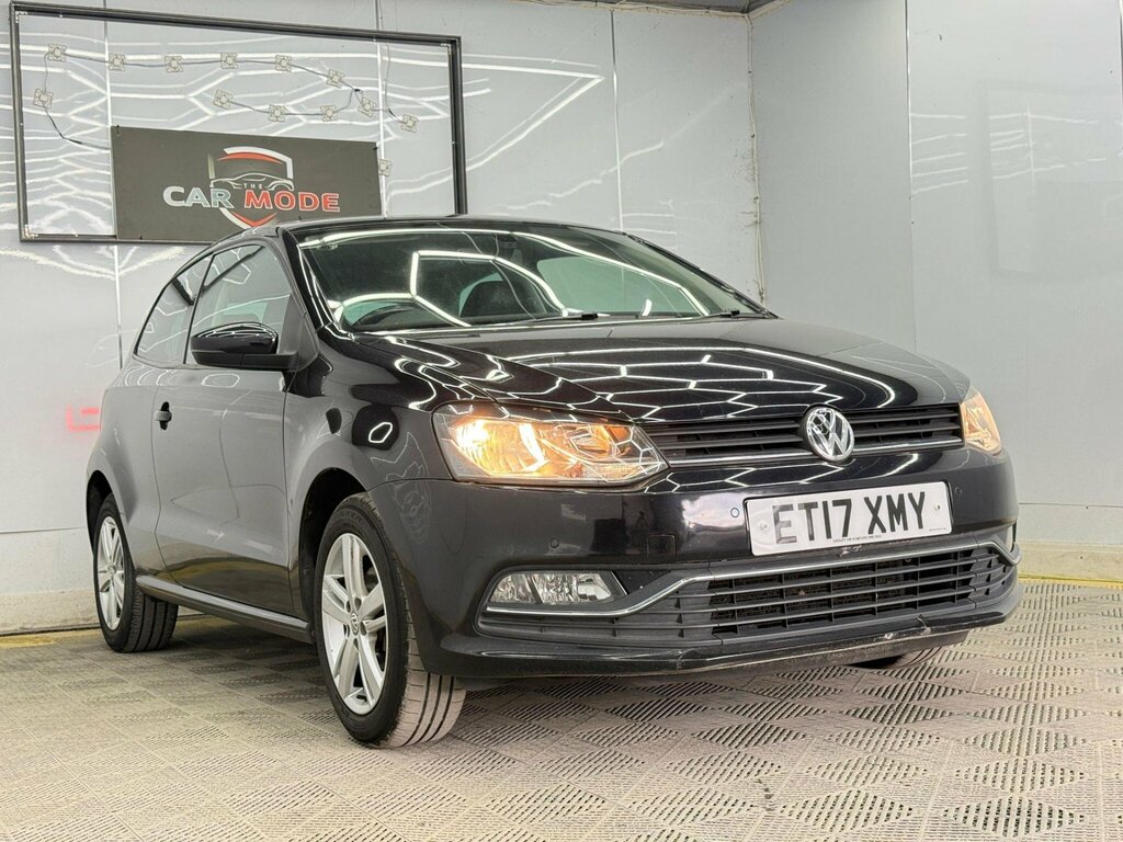 Volkswagen Polo 1.0 Bluemotion Tech Match Edition Euro 6 Ss ET17XMY Black #3
