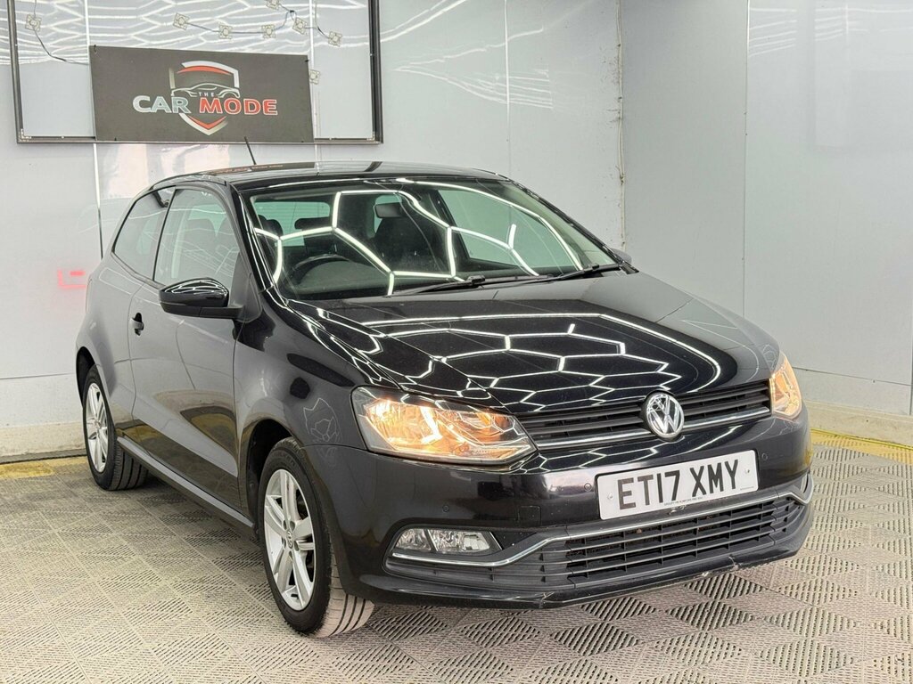 Volkswagen Polo 1.0 Bluemotion Tech Match Edition Euro 6 Ss ET17XMY Black #2
