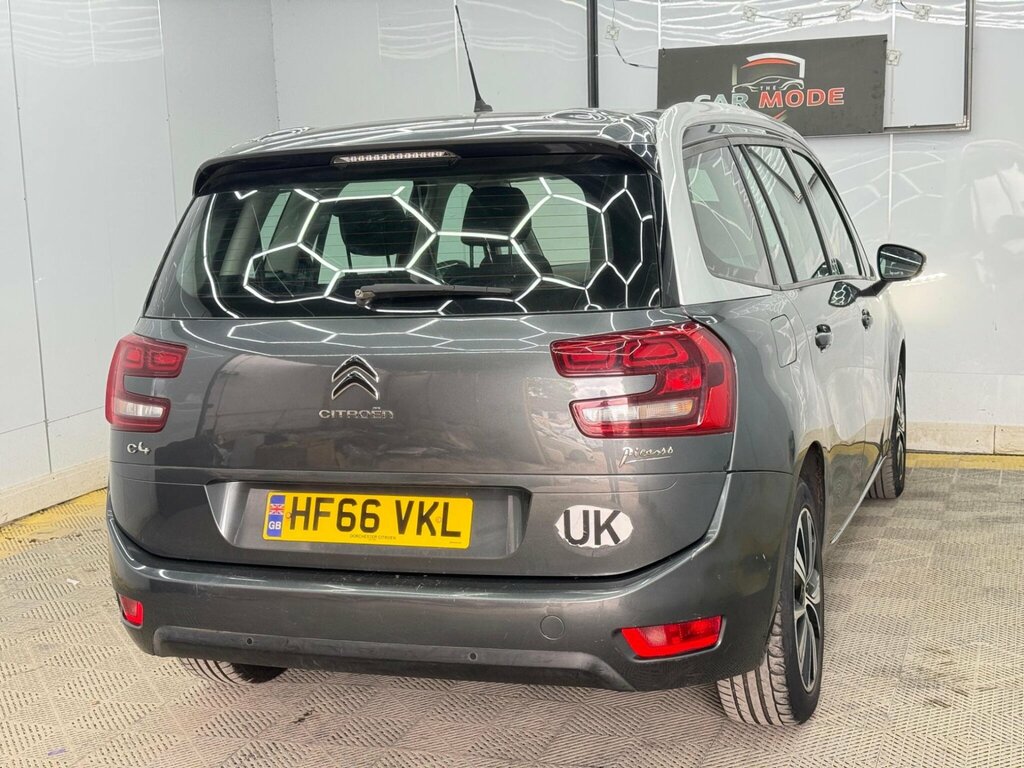 Citroen Grand C4 Picasso 1.6 Bluehdi Feel Eat6 Euro 6 Ss Grey #5