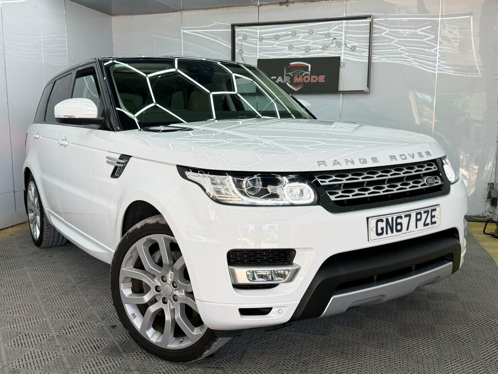 Land Rover Range Rover Sport 3.0 Sd V6 Hse Suv 4Wd Euro 6 Ss GN67PZE White #5
