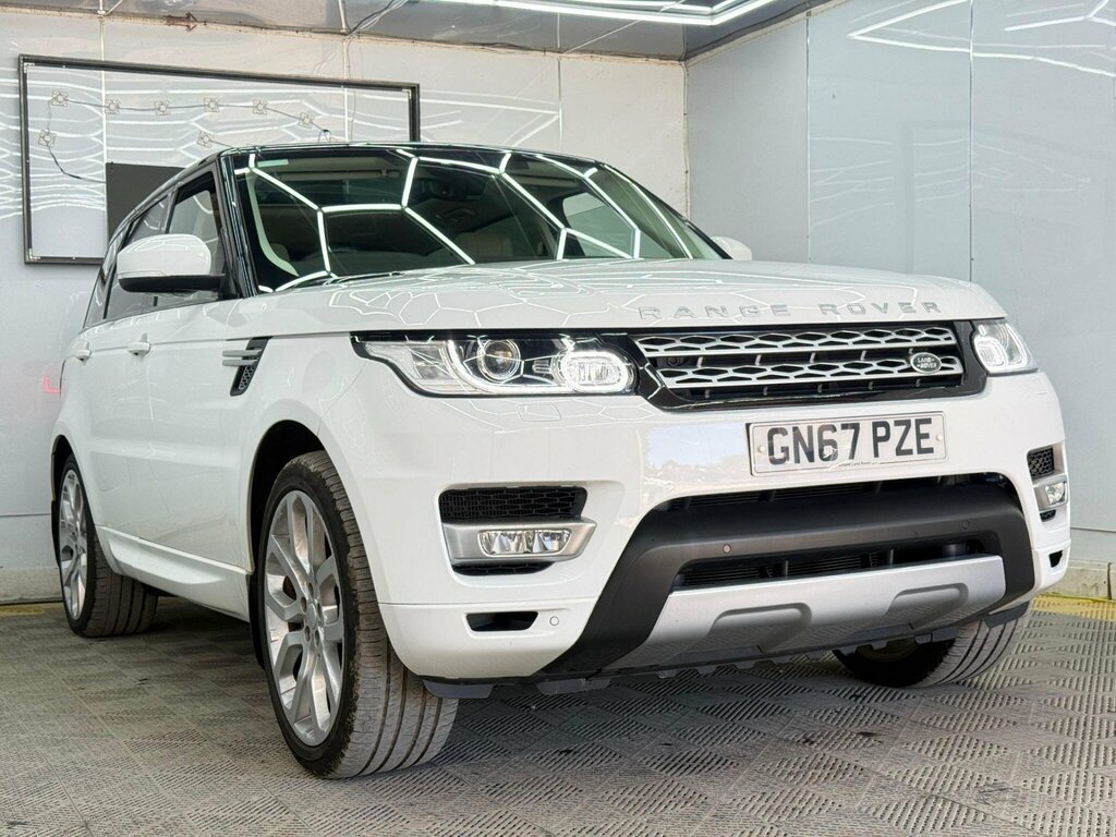 Land Rover Range Rover Sport 3.0 Sd V6 Hse Suv 4Wd Euro 6 Ss GN67PZE White #4