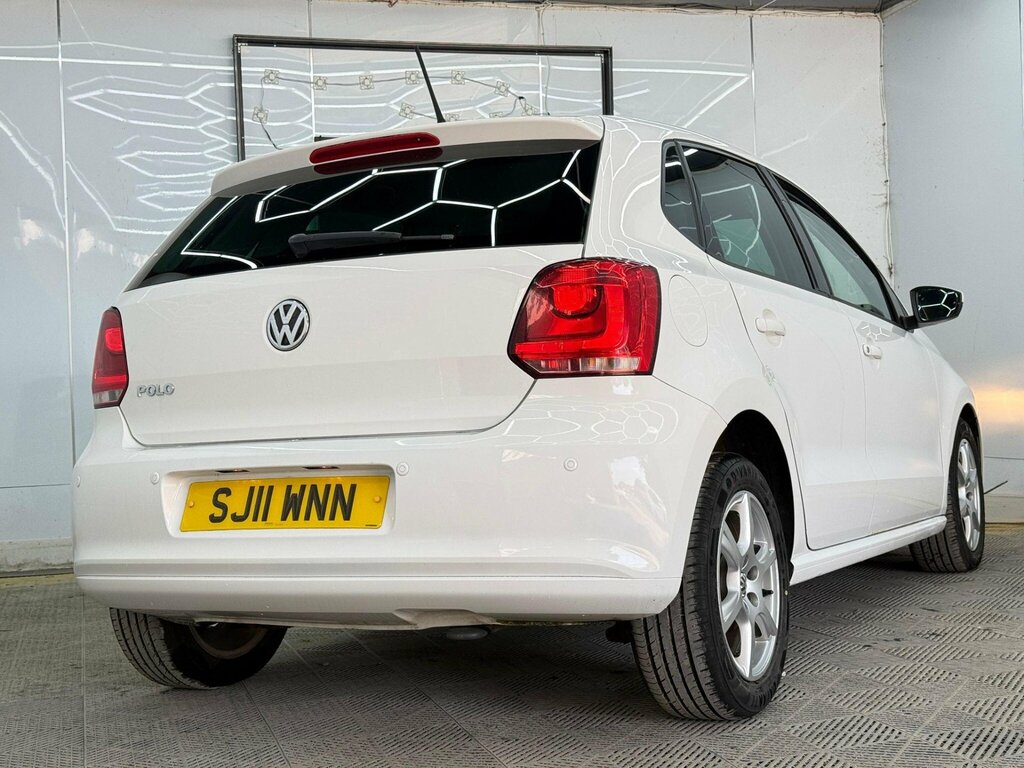 Volkswagen Polo 1.2 Moda Euro 5 White #6