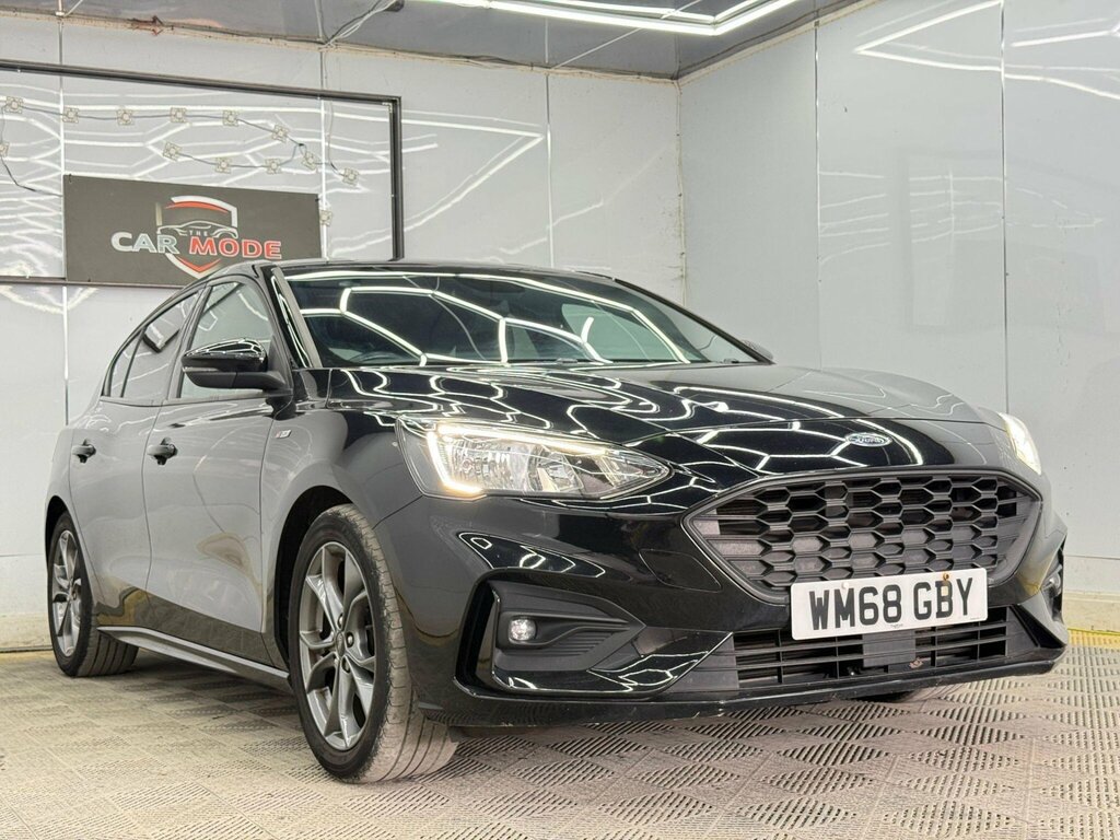 Ford Focus 1.0T Ecoboost St-line Euro 6 Ss Black #4