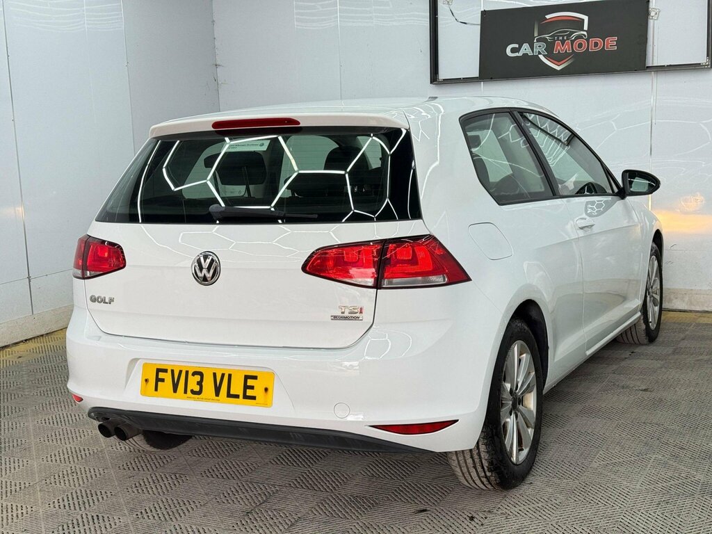Volkswagen Golf 1.4 Tsi Bluemotion Tech Se Euro 5 Ss FV13VLE White #6