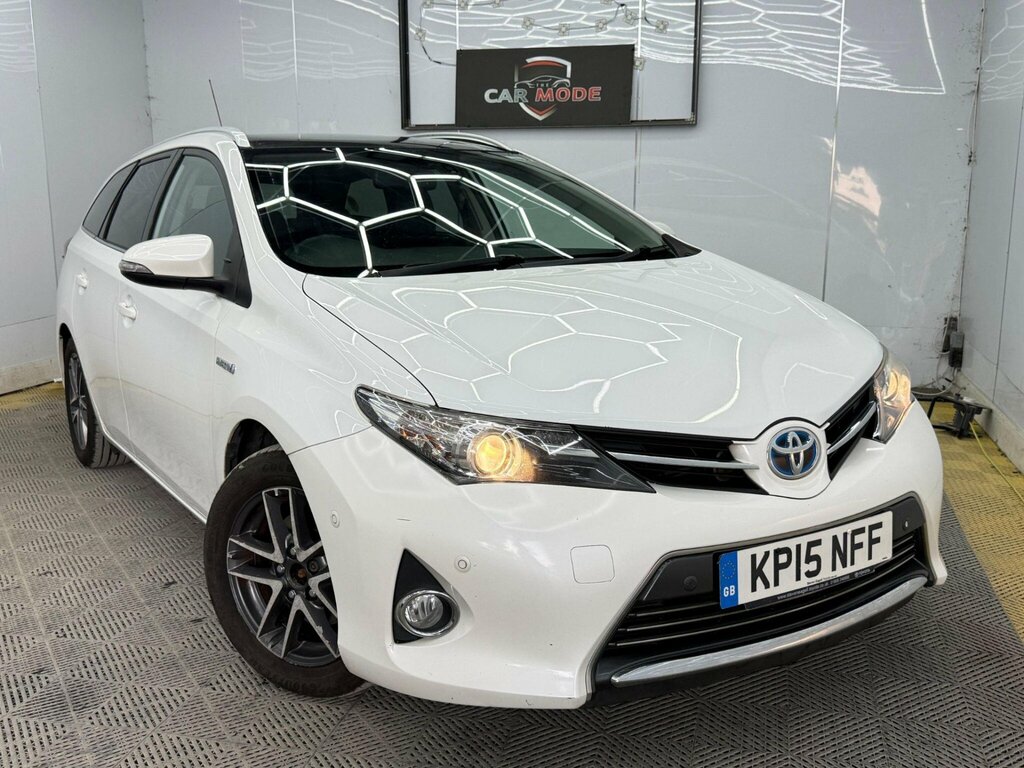 Toyota Auris 1.8 Vvt-h Excel Touring Sports Cvt Euro 5 Ss White #5