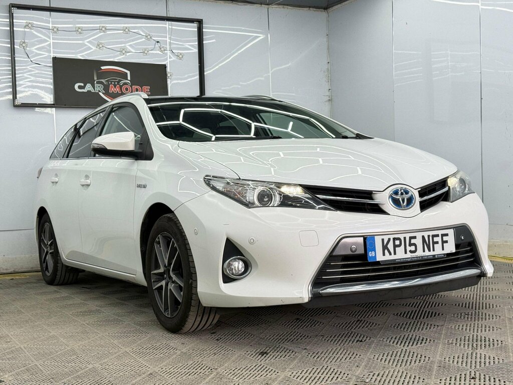 Toyota Auris 1.8 Vvt-h Excel Touring Sports Cvt Euro 5 Ss White #3