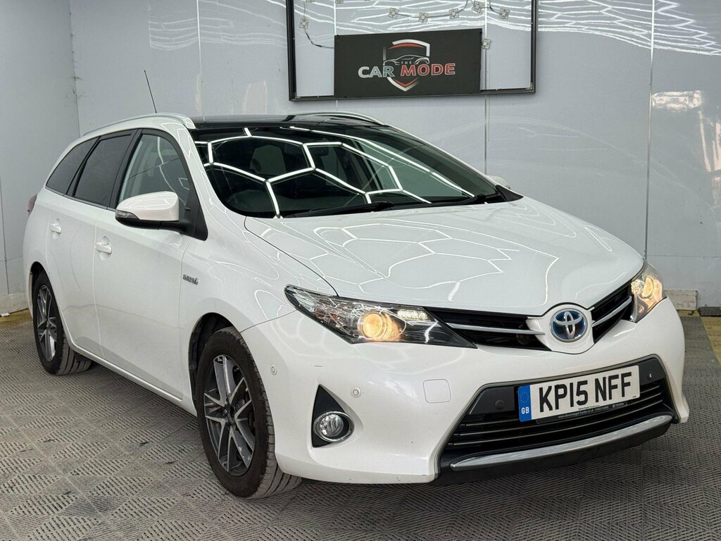 Toyota Auris 1.8 Vvt-h Excel Touring Sports Cvt Euro 5 Ss White