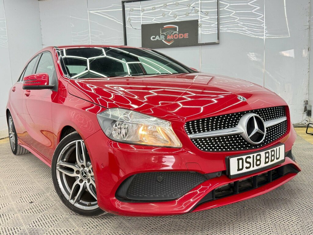 Mercedes-Benz A Class 1.6 A180 Amg Line Executive Hatchback DS18BBU Red #5