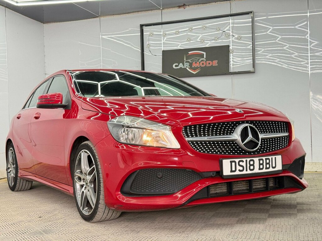 Mercedes-Benz A Class 1.6 A180 Amg Line Executive Hatchback DS18BBU Red #3